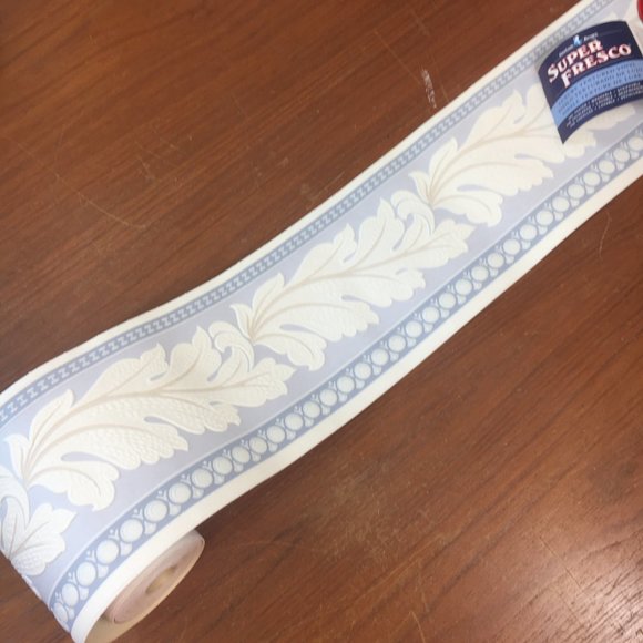 Graham & Brown Super Fresco 3 D Border Wallpaper Laurel Leaf NWT - Picture 6 of 9